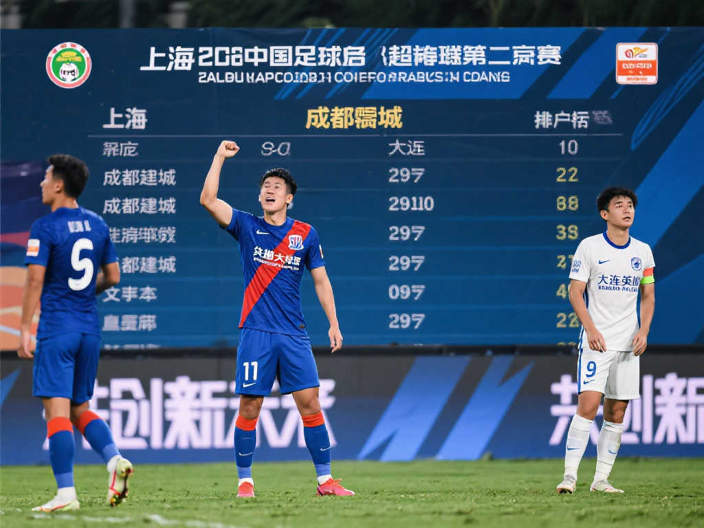 中超积分榜更新:申花强势超越成都蓉城重夺榜首,大连英博继续位居第9 中超积分榜更新:申花强势超越成都蓉城重夺榜首,大连英博继续位居第9